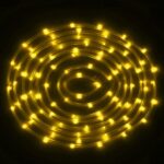 Panel Solar resistente al agua 50 LED, 5m 50LED Warm White - Imagen 5