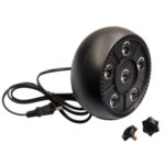3 en 1 6 LED Control por voz + Autopropulsado + Mini luz LED PAR RGB, CA 100-240V - Imagen 2