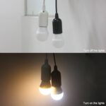 Portalámparas con tapa de alambre E14, toma de corriente para lámpara con cable de extensión de 1,2 m, enchufe pequeño para Reino Unido, US Plug, 1.5m - Imagen 4