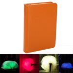 Luz nocturna de gran tamaño con carga USB portátil creativa, Big Size PU Material (Brown)