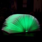 Luz nocturna de gran tamaño con carga USB portátil creativa, Big Size PU Material (Brown) - Imagen 5