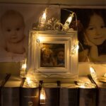 10 LEDs 2 pilas AA caja cadena lámpara luz decorativa para colgar cuadros en el hogar, fiesta DIY, boda, decoración navideña, 1.5m - Imagen 5