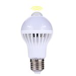 Distancia del sensor: 4-6 m, CA 85-265 V, E27 9W Warm White