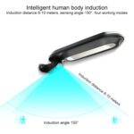 18 LED 600LM IP65 Lámpara de calle de luz de inducción de cuerpo de lámpara de jardín con energía solar impermeable - Imagen 5