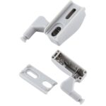 10 Uds 0,3 W bisagra interior Universal lámpara con Sensor LED armario 3 LED luz nocturna bombilla de encendido/apagado automático, 10 PCS White Light - Imagen 3