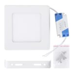 12cm 30 LED SMD 2835, CA 85-265V, 6W White Light, 6W Warm White Light - Imagen 5