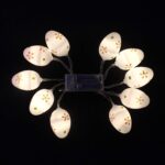 10 bombillas LED lindos huevos de Pascua lámpara decorativa vacaciones bombillas decorativas - Imagen 3