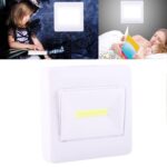 Mini lámpara de pared LED COB con luz blanca, Cambiar lámpara de luz nocturna