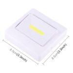 Mini lámpara de pared LED COB con luz blanca, Cambiar lámpara de luz nocturna - Imagen 4