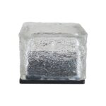 Lámpara de decoración de jardín con luz LED enterrada para exteriores de vidrio templado con energía Solar resistente al agua IP68 con panel Solar de 0,2 W - Imagen 2