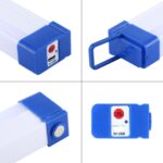 17cm 20W 480LM Luz de emergencia USB Luz de barra de tira LED Tres niveles de ajuste de brillo, 20W - Imagen 5
