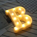 Luz navideña LED colgante de pie blanca cálida con pilas secas, B - Imagen 2