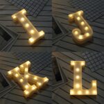 Luz navideña LED colgante de pie blanca cálida con pilas secas, P - Imagen 5