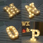 Luz navideña LED colgante de pie blanca cálida con pilas secas, P - Imagen 6