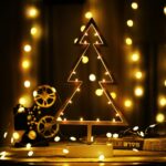 Lámpara decorativa de hadas cálida luz nocturna para Navidad, boda, dormitorio