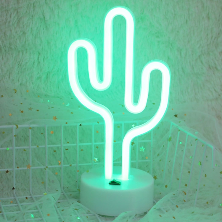 LED6562GL.jpg Lámpara decorativa de hadas cálida luz nocturna para Navidad, boda, fiesta, dormitorio, Cactus - Imagen 1