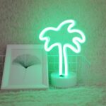 Lámpara decorativa de hadas cálida luz nocturna para Navidad, boda, fiesta, dormitorio, Coconut Tree - Imagen 2