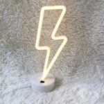 Lámpara decorativa de hadas cálida luz nocturna para Navidad, boda, fiesta, dormitorio, Thunder - Imagen 2