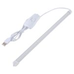 34cm 60 LED 400LM Barra de luz de tira LED USB de tres colores con interruptor - Imagen 2