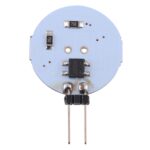 G4 6 LED SMD 5050 72LM 2800-3200K Bombilla de lámpara con base de clavija de luz de ahorro de energía con atenuación continua, DC 12V, G4 6 LEDs SMD 5050 72LM - Imagen 4