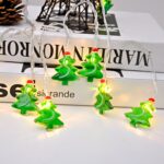 2m 10 luces Santa Claus LED Decorative Light String - Imagen 4