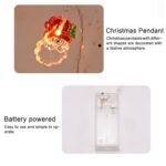 3m 20 luces Santa Claus LED Decorative Light String - Imagen 3