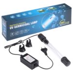 Luz de desinfección de lámpara germicida ultravioleta UV-011 11W para acuario, enchufe de la UE - Imagen 3