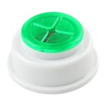 Toalla con ganchos autoadhesivos de 10 piezas, Green