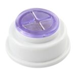 Toalla con ganchos autoadhesivos de 10 piezas, Purple