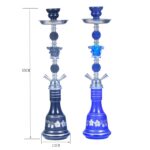 021-1015 Cachimba de vidrio de doble tubo - Imagen 3
