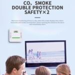 XY-S510COM Detector de alarma compuesto de humo de monóxido de carbono 2 en 1 sin batería - Imagen 3