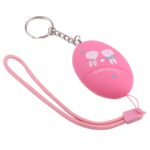Mini alarma personal ruidosa de fútbol segura con antiviolación para niñas y niños, alarma de 120 dB, 120Db - Imagen 2