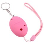 Mini alarma personal ruidosa de fútbol segura con antiviolación para niñas y niños, alarma de 120 dB, 120Db - Imagen 3