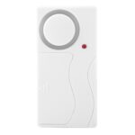 Seguridad para el hogar Control remoto inalámbrico Puerta Ventana Sirena Sensor magnético Alarma Advertencia, 1 control remoto + 1 Sensores magnéticos