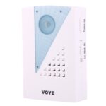 VOYE V001A2 Timbre de casa LED inalámbrico con música inteligente con receptor dual, distancia de control remoto: 120 m (aire libre) - Imagen 3