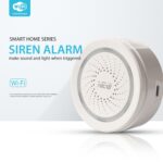 NEO NAS-AB02W WiFi Sensor de alarma de sirena USB para seguridad de alarmas domésticas - Imagen 2