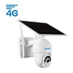 Escam QF450 HD 1080P 4G AU VERSIÓN Cámara IP con energía solar con memoria de 128 g, soporte de audio bidireccional y detección de movimiento PIR y visión nocturna y tarjeta TF - Imagen 2