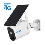 ESCAM QF490 HD 1080P 4G 3.8W Cámara IP del panel solar, versión de la UE