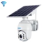 ESCAM QF280 HD 1080P IP66 Cámara IP PT con panel solar WiFi a prueba de agua con batería, soporte de visión nocturna / detección de movimiento / tarjeta TF / audio bidireccional, with Battery