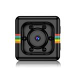 SQ11 Mini DV HD 480P 6 LED Cámara grabadora deportiva con soporte, soporte para detección de monitor, visión nocturna por infrarrojos y tarjeta TF, SQ11 480P 6 LEDs Black