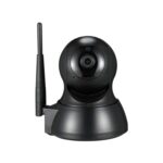 YT007 Lente de 3,6 mm Cámara IP domo infrarroja inalámbrica WiFi de 1,0 megapíxeles, compatible con detección de movimiento, alarma por correo electrónico y tarjeta TF, distancia IR: 10 m