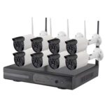 8CH HD 720P 1.0 Mega Pixel 2.4GHz WiFi IP Bullet Camera + NVR Kit - Imagen 2