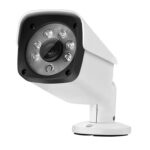 A4B3 / Kit 4CH 1080N Sistema de vigilancia DVR y cámara tipo bala CCTV resistente a la intemperie 720P 1.0MP HD, compatible con visión nocturna por infrarrojos y acceso remoto a escaneo de códigos QR y P2P, A4B3 / Kit 4CH Black, A4B3 / Kit 4CH White - Imagen 2