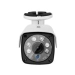 A4B3 / Kit 4CH 1080N Sistema de vigilancia DVR y cámara tipo bala CCTV resistente a la intemperie 720P 1.0MP HD, compatible con visión nocturna por infrarrojos y acceso remoto a escaneo de códigos QR y P2P, A4B3 / Kit 4CH Black, A4B3 / Kit 4CH White - Imagen 4