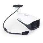 651eH2 / IP Zoom POE (Alimentación a través de Ethernet) 1080P H.265 HD Zoom óptico 4 x y lente AF de 2,8-12 mm Cámara de vigilancia interior resistente a la intemperie IP66, compatible con visión nocturna por infrarrojos, 651eH2