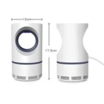 188 5W DC 5V 1A Tipo cilíndrico USB Fotocatalizador Mosquito Killer Light Fly Killer Repellent, Tamaño: 17.5x10cm - Imagen 3