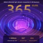 MM026 2W Hay gente estrella Lámpara antimosquitos con descarga eléctrica - Imagen 4
