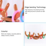 3 PCS Inflable Repoining Antler Lindo Cuerte de ciervo Child Throw Ring Juegos juguete - Imagen 4
