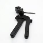 Pistola de corte de tensión automática con cremallera Herramienta de sujeción de alicates especiales para bridas de acero inoxidable con un ancho de 4,6-12 mm