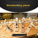 Herramientas de carpintería de madera cepilladora de mano DIY de 180 mm - Imagen 4